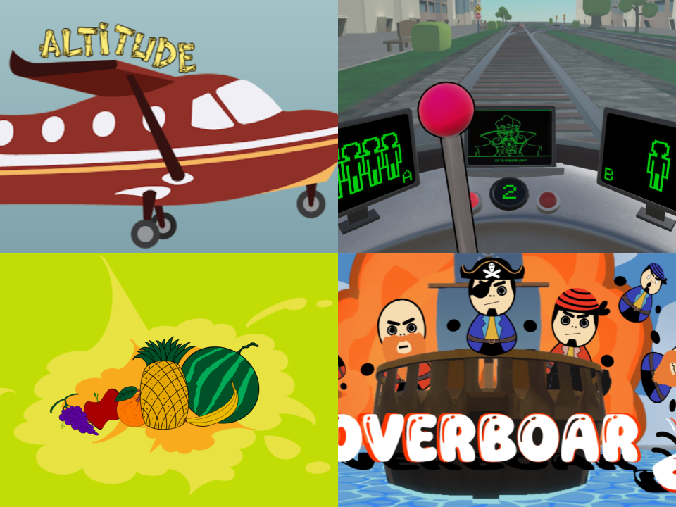 Logos and screenshots from my BVW games