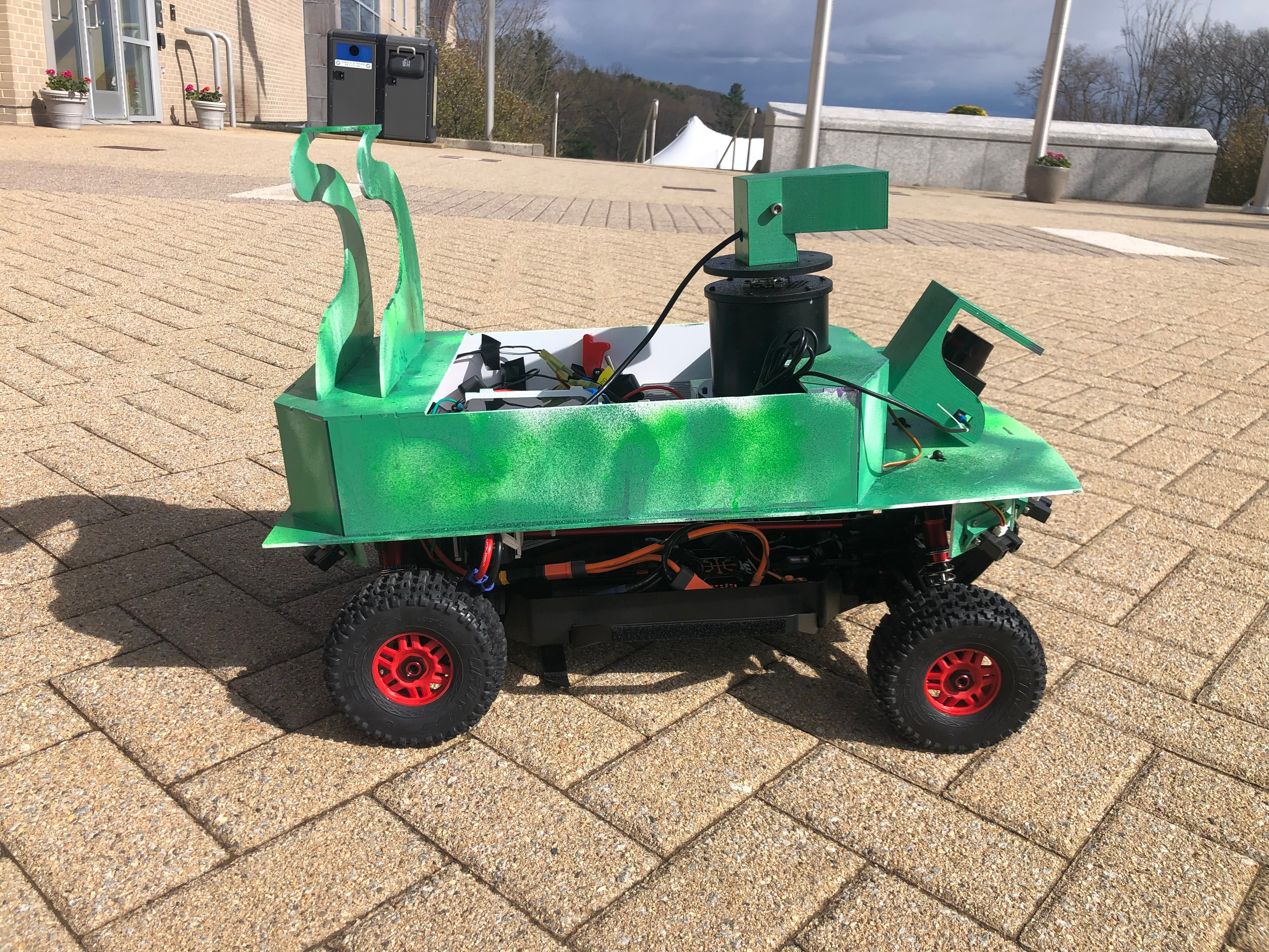 Our autonomous rover